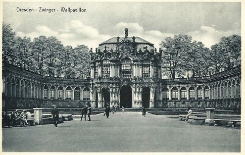 Zwinger - Wallpavillon quer  Dresden
